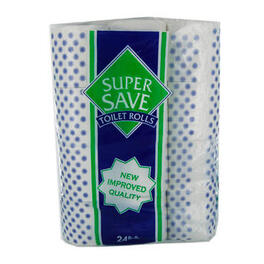 SUPERSAVE TOILET PAPER x24