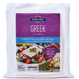 EMBORG GREEK STYLE CHEESE PORTION 200G