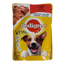 PEDIGREE POUCH ADULT BEEF IN JELLY 100g
