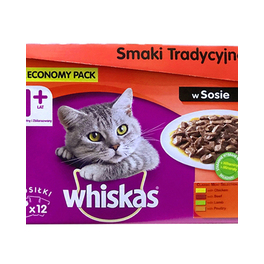 WHISKAS CLASSIC SELECTION BOX MEAT 12 X 100G
