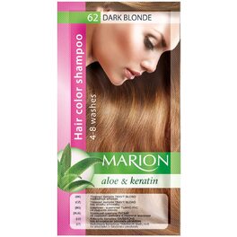 MARION 062 HAIR COLOUR SHAMPOO 62 DARK BLONDE 40ML