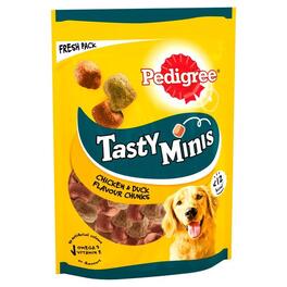 PEDIGREE TASTY MINIS CHEWY CUBES CHICKEN AND DUCK 130G