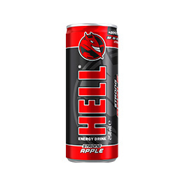 HELL ENERGY DRINK APPLE STRONG 250ML