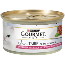 GOURMET SOLITAIRE GIG BEEF&TOM 85G