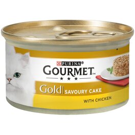 GOURMET GOLD SAVOURY CAKE CHICKEN 85G
