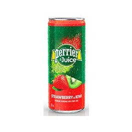 PERRIER & JUICE STRAWBERRY & KIWI 25CL LOOSE CAN