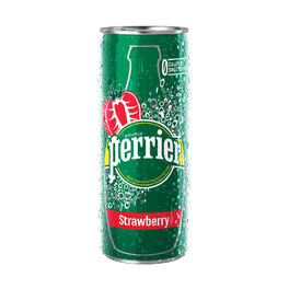 PERRIER STRAWBERRY CAN 25CL