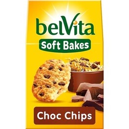 BELVITA SOFT BAKE CHOCOLATE CHIP 250G