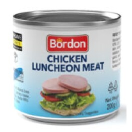 BORDON CHICKEN LUNCHEON MEAT 200G