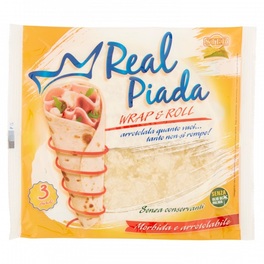 STER REAL PIADA WRAP & ROLL 330G