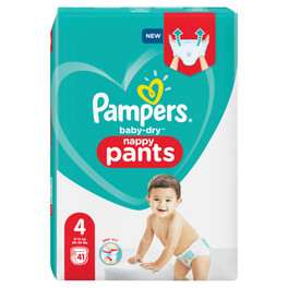 PAMPERS VP PANTS 4 MAXI X41 (NEW)