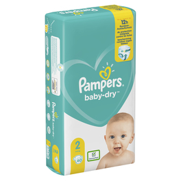 PAMPERS VP BABY DRY 2 MINI X60 (NEW)