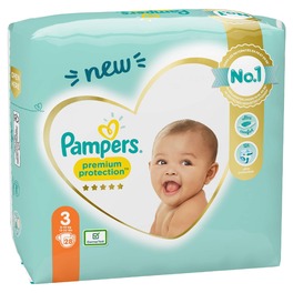 PAMPERS CP NEW BABY 3 MIDI X28 (YELLOW PK) (NEW)
