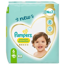 PAMPERS VP NEW BABY 6 EXTRA LARGE X30 (YELLOW PK) (NEW)