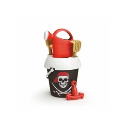 PIRATE BUCKET SET W WATERING CAN