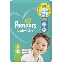 PAMPERS CP BABY DRY 6 EXTRA LARGE 