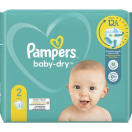 PAMPERS CP BABY DRY 2 MINI x33