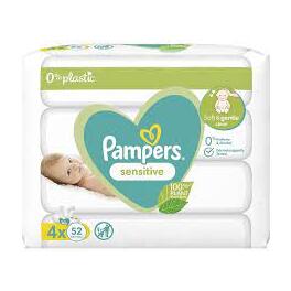 PAMPERS WIPES SENSITIVE X52 X4