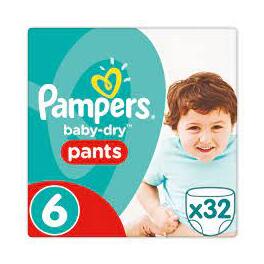 PAMPERS VP PANTS 6 EXTRA LRG X32
