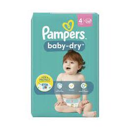 PAMPERS VP BABY DRY 4 MAXI X45