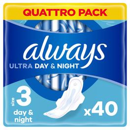 ALWAYS QUATTRO ULTRA NIGHT X 40