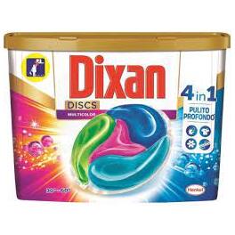 DIXAN DISCS MULTICOLOR 4in1 13WASHES