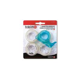 TAPE ADHESIVE WITH DISP. (SET OF 4) 15MM X10M