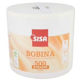 SISA PAPER TOWLES BOBINA X500 SHEETS