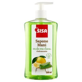 SISA LIQUID SOAP ALOE & LEMON 500ML