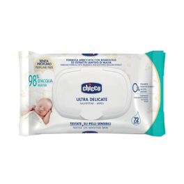 CHICCO CLEANSING WATER WIPES 60PCS