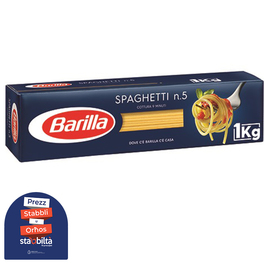 BARILLA SPAGHETTI No5 1KG CARTON PACK