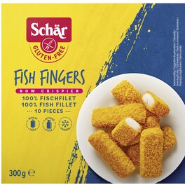 DR SCHAR FISH FINGERS 300G (GLUTEN FREE)