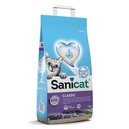 SANICAT CLASSIC LAVENDER CAT LITTER 16LT