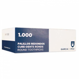 GARCIA DE POU TOOTHPICKS ROUND 2MMx68MM BOX x1000