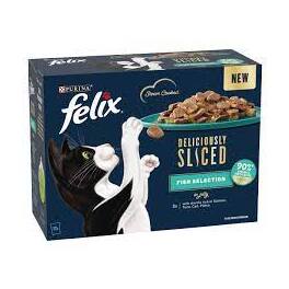 FELIX DELICIOUSLY SLICED FISH SELECTION 12X80G