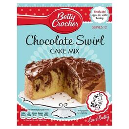 BETTY CROCKER CHOCOLATE SWIRL CAKE 425g