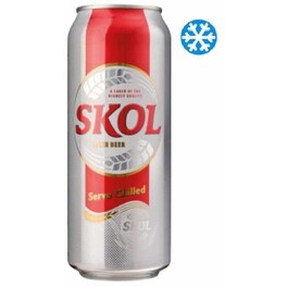 SKOL LAGER 50CL CAN ***COLD***